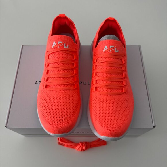 APL Women's TechLoom Breeze Sneakers in Laser Red NWB, Size 9 - Picture 4 of 17